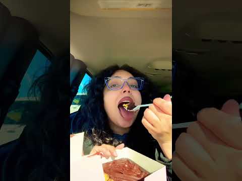 CRUMBL ASMR | yellow cake soft eating noises #crumbl #asmr