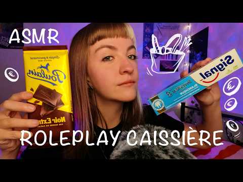 ASMR | ROLEPLAY CAISSIÈRE 🍓 