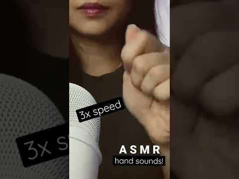 3X SPEED hand sounds for short attention span! ⚡️#shorts #shortsvideo #asmr