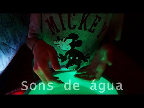 ASMR 💦SONS DE ÁGUA / WATER SOUNDS - Água sendo misturada na bacia | PORTUGUÊS - BRASIL