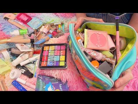 ASMR Organising My Makeup Collection (Whispered, Declutter)