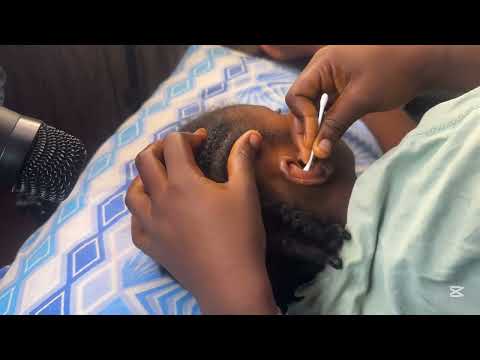 ASMR INTENSE AGGRESSIVE EAR MASSAGE, FAST EAR CLEANING AND NITPICKING WITH OIL VERY SATISFYING