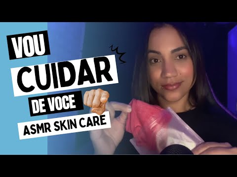 Cuidando de você/leinha asmr #asmr #asmreating #asmrsounds #skincare