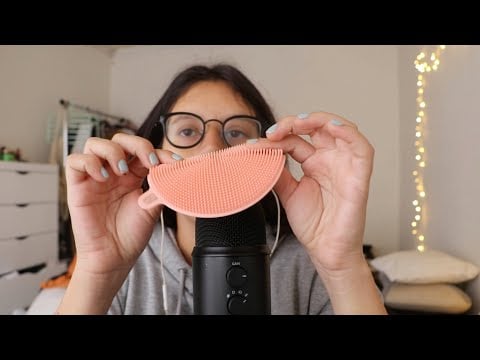 ASMR sonidos al micro para relajarte 💤  platicando