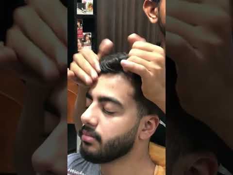 ASMR HEAD AND NECK MASSAGE #healingtouch #asmr #headmassage #lahoribarber #neckpainrelief #relax