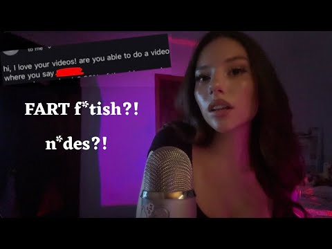 asmr reading my weirdest dm’s and emails