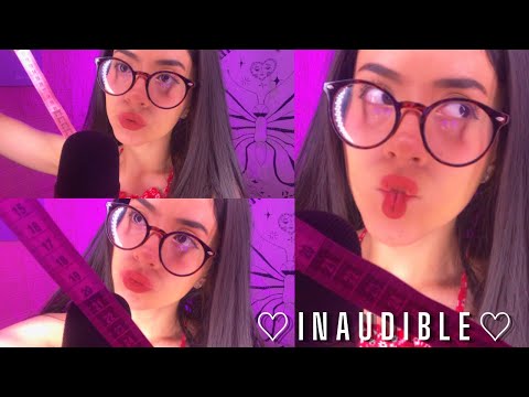 ROLEPLAY | Inaudible | Tomando tus medidas ʚ♡ɞ 📏| Andrea ASMR 🦋