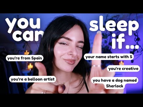 ASMR You Can Go to Sleep If… 🌙 137 Whispered Questions for Deep Distraction & Relaxation