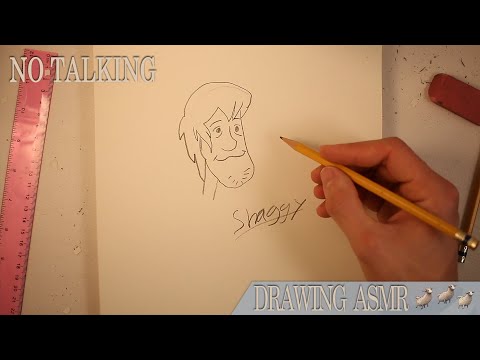 ASMR Writing & Drawing (NO TALKING)