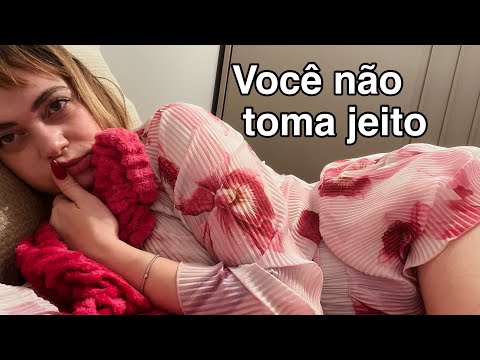 ASMR Namorada ciumenta briga com você 😇 (Roleplay)