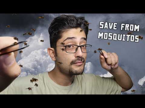 (ASMR) Saving you from Mosquitos 🦟 Mouth Sounds | Monsoon Special (Hindi)