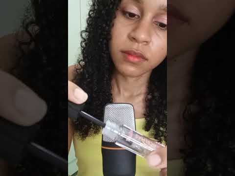 ASMR-Som de gel de sobrancelha #shorts #asmr #asmrsounds