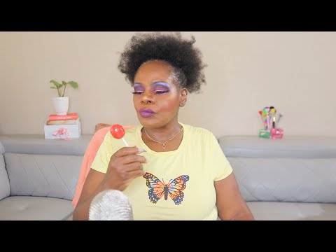 WATERMELON SUPER CHARM POP ASMR EATING SOUNDS