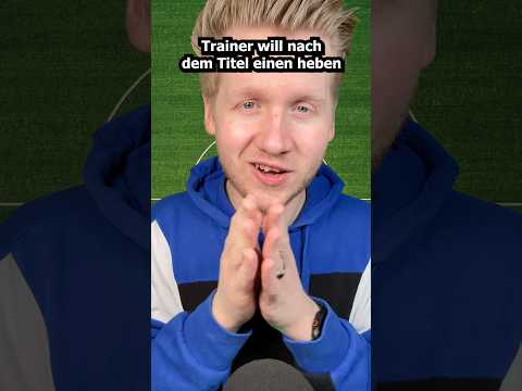 Trainer will nach dem Titel einen heben! #asmr