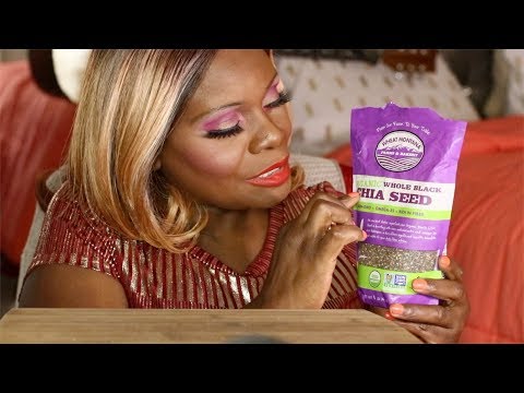 ASMR Chia Seeds Counting Sleep Triggers