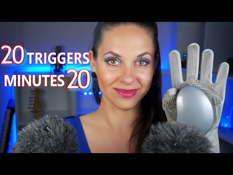 ASMR 20 triggers in 20 minutes