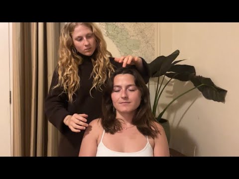 ASMR Trance Inducing Head Massage with Firm Pressure