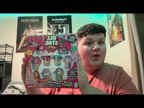 ASMR | ALL STAR MINI Slime Review !! ( I Didn’t Like It☹️)