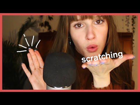 ASMR | intense mic scratching [no talking]