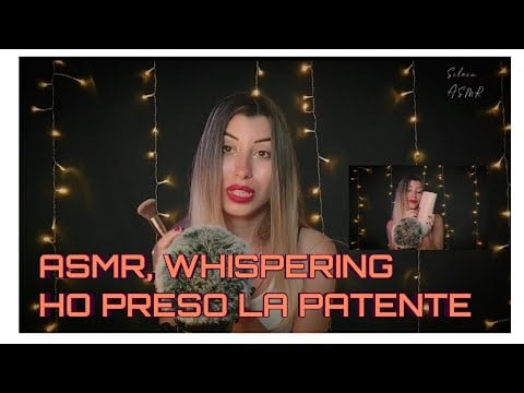🇮🇹ASMR ITA• WHISPERING INTENSO, ho preso la patente🚘, e vado a lavorare!? AGGIORNAMENTI 🌸