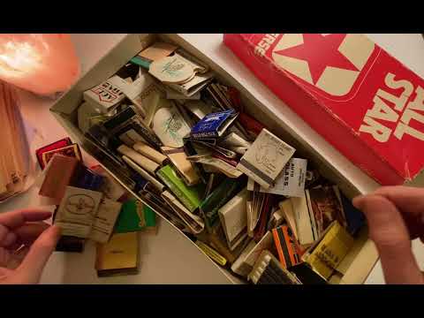 Even More Vintage Matchbooks ~ soft spoken ASMR