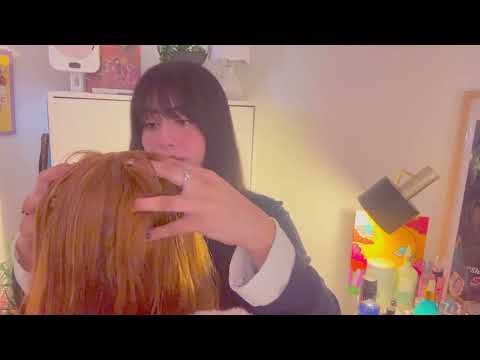 .ASMR Scalp Massage (soft spoken)