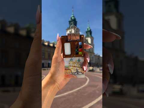 Miniaturowe malarstwo ASMR - Warszawa 🤯😍