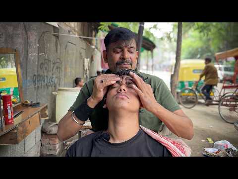 Dinesh Barber OLD SCHOOL Head Massage For INSTANT RELAXATION | ASMR You Can Feel