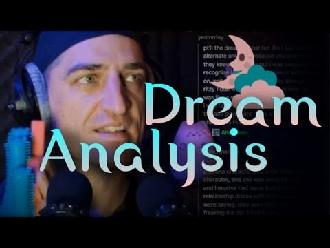 Soothing Voice #ASMR #SleepAid w/ Silicone Glove & Dream Analysis #experimental