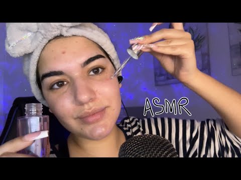 ASMR nos hacemos el SKINCARE mientras hablamos? ❤️😴