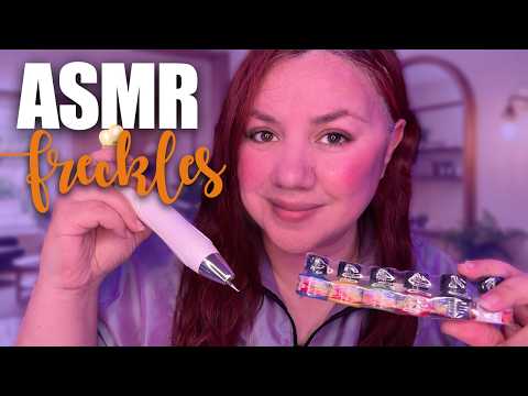 ASMR Detailed Freckle Design & Allergy Testing Roleplay | Soft Spoken