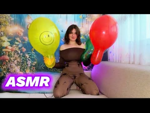 ASMR Inflating, Playing, Popping | 14-Inch Balloons 🎈 