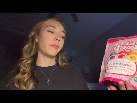 asmr ~ trying unique snacks 🍓 ~ soft spoken, lofi