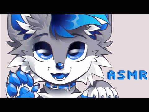 [Furry ASMR] Ear massage w/ paws and hands (talking for intro/outro)