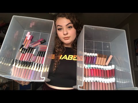 ASMR In-Depth Makup Collection | Liquid Lipsticks Part 3 ❤️