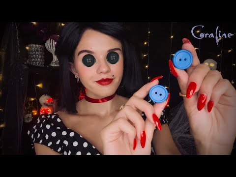 ASMR Coraline Other Mother Sews Your Button Eyes ⚉🪡🧵