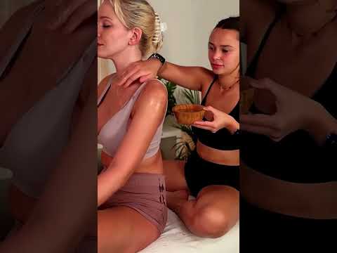 Indulge in a serene girls-only spa day with soothing ASMR massages