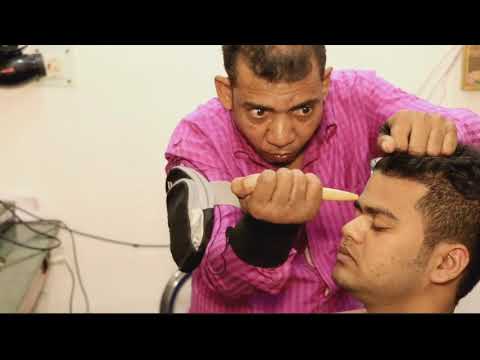 Angry asim barber head massage and body crack with new tool | hair crack and neck crack ASMR