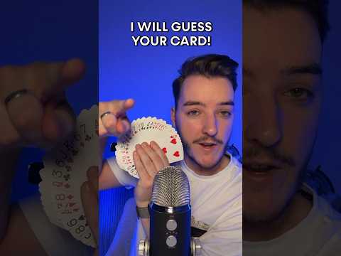 I WILL GUESS YOUR CARD! #asmr