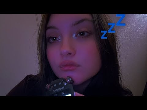 tascam asmr~up close mouth sounds, mic biting, hand movements, and more 