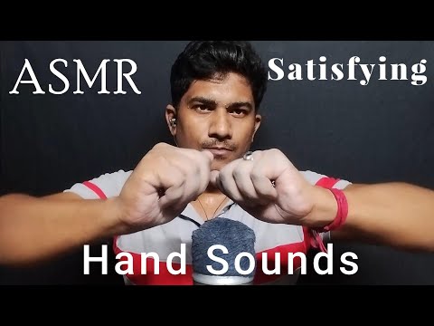 asmr satisfying hand sounds to relax and sleep