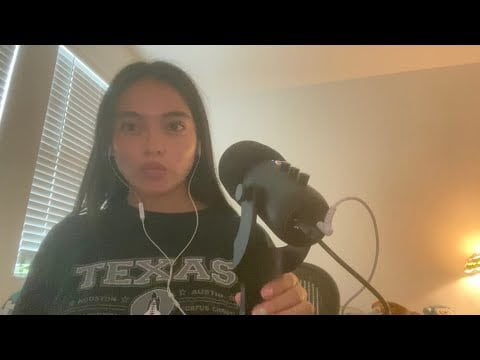 ASMR rambling and triggers! (LOFI/ BAD ASMR) 
