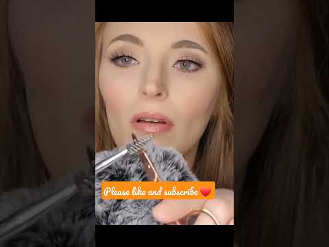 ASMR Eyebrows #tingles #asmr #asmrtingles #relax #sensory #asmrtriggers #triggers #asmrrelaxation