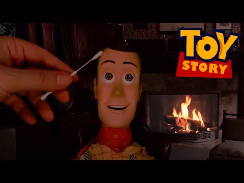 ASMR En Español 👦 RP 🤠 Limpiando a Woody 🧽 Toy Story ❤️🐍 Pene