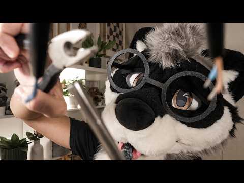 [Furry ASMR] Protogen Repair 🔧 | Diagnostics, Repairs & Personal Attention