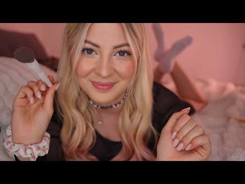 Möchtest du müde werden? Dann leg dich zu mir ins Bett 🩷 (ASMR mit 100% Intensität)