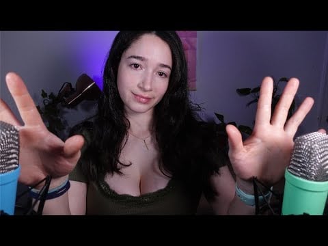 Fast & Slow Hand Sounds/Movements Background ASMR c: (No Talking)