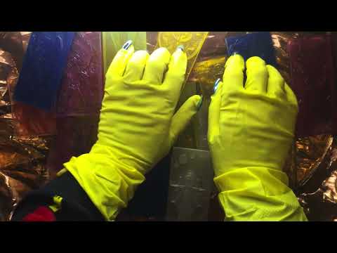 RUBBER GLOVES 🤚 NAILS 💛 TAPPING💛  STEVEN UNIVERSE  [[ASMR]]