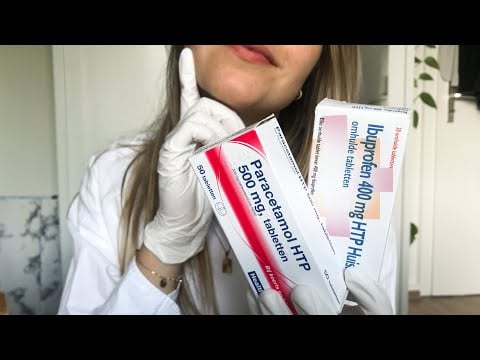 ASMR ✨ - Pharmacy role play | white latex gloves | pills and crinkles (german/deutsch)