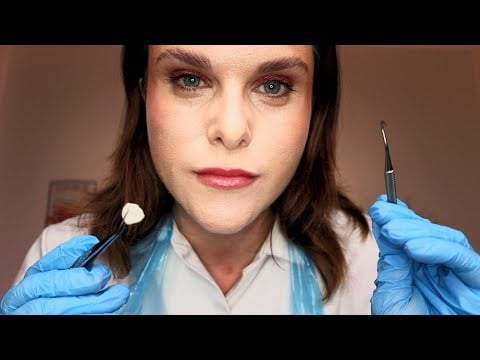ASMR Dental Check Up, Clean & Filling